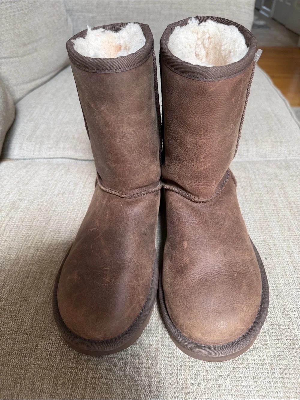 UGG Classic Leather Short Boots
